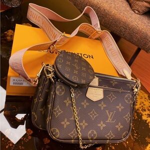 Louis Vuitton Multi Pochette Accessories Crossbody Bag